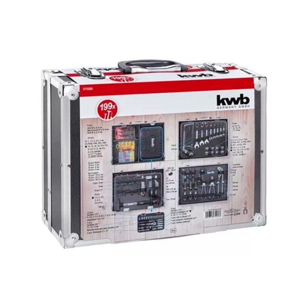 Caja de Herramientas 199 Pzs KWB 375561