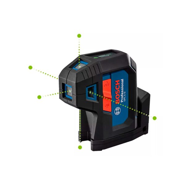 Nivel Láser Bosch de puntos verde GPL 5G