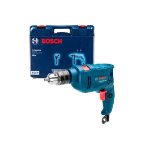 Taladro Impacto Bosch GSB 550 re + mango + maletín 06011B60N2