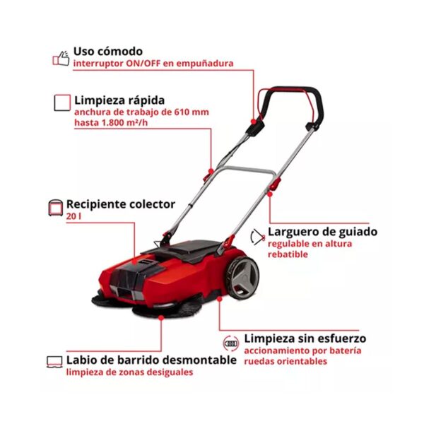 Barredora Inalámbrica Te-sw 18/610 Li-solo Einhell - Sin Batería