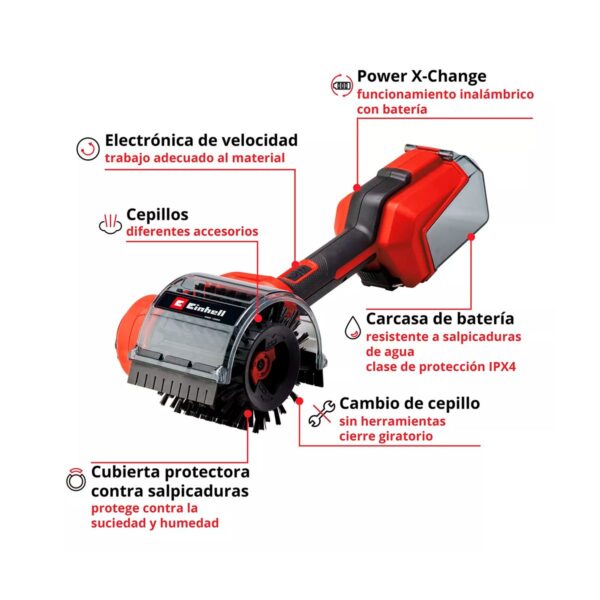 Cepillo De Superficies Inalámbrico Picobella 18/90 Einhell