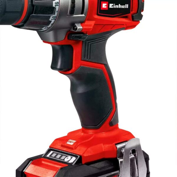 Taladro Ator. Inal. Einhell TE-CD 18/2 Inc. Carg y 2 Bat 2AH